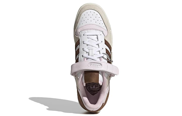 Кроссовки adidas Originals Forum Low White Brown Pink - изображение 5