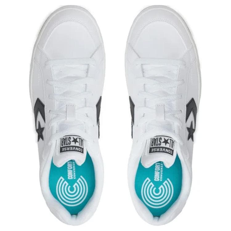 Кроссовки Converse Pro Blaze V2 Удобный Универсальный Тонкая подошва Противоскользящая износостойкая Лоу-топы Повседневная обувь для скейтборда Унисекс Белый - изображение 4