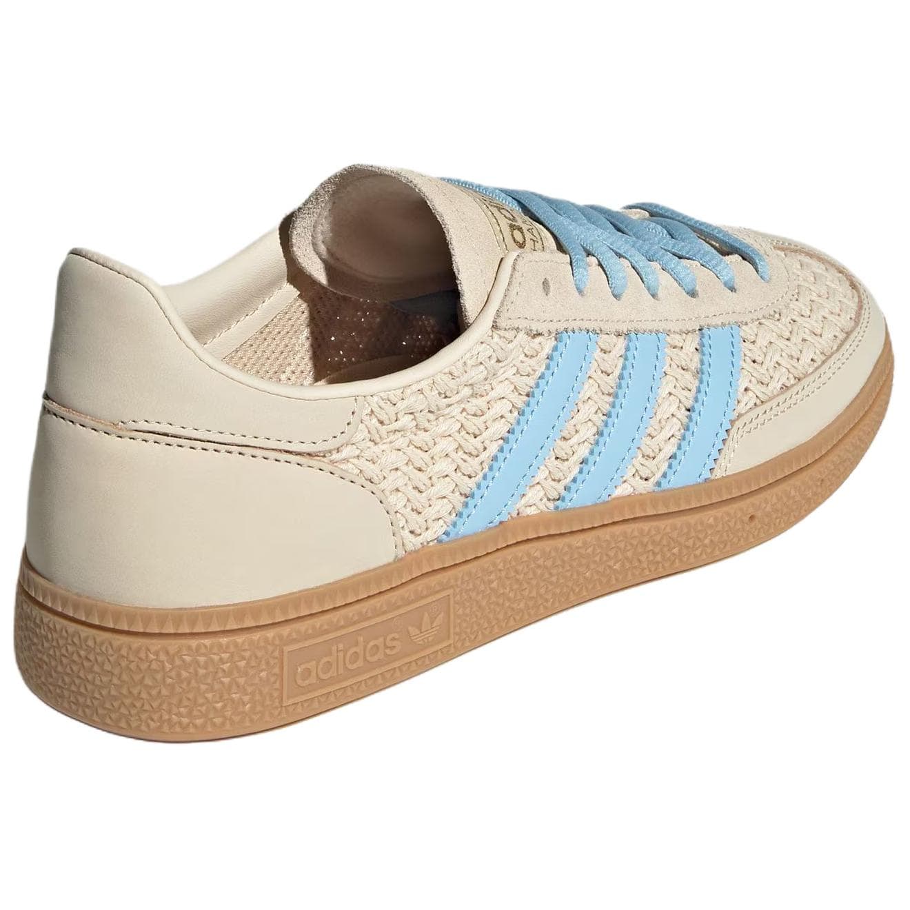 Кроссовки Adidas Originals HANDBALL SPEZIAL Текстиль Кожа Низкий Верх Скейтборд Обувь Женская Хаки Коричневый - изображение 5