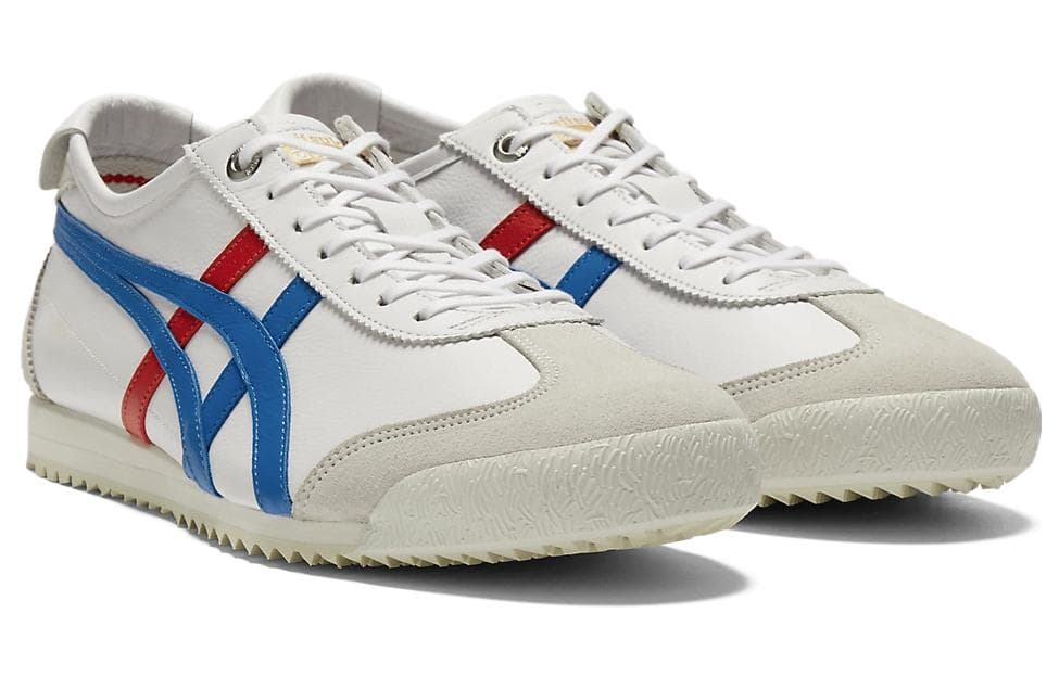 Кроссовки Onitsuka Tiger Mexico 66 White Red Blue - изображение 3