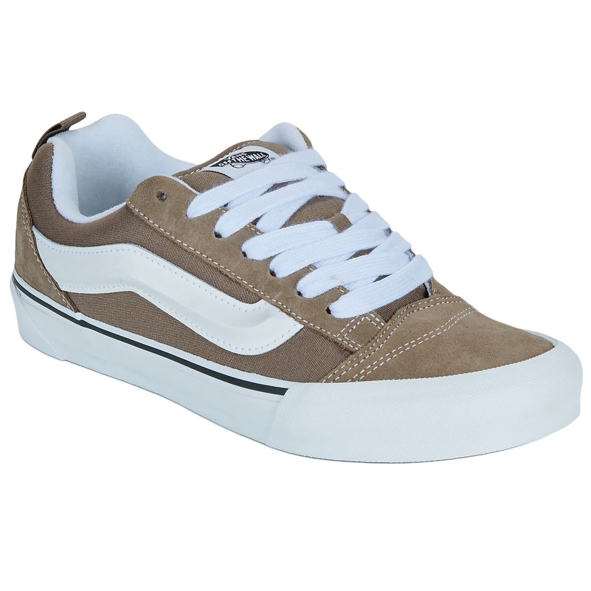 Кроссовки Vans Knu Skool Low Топ Скейтборд Обувь Женская Коричневая - изображение 3