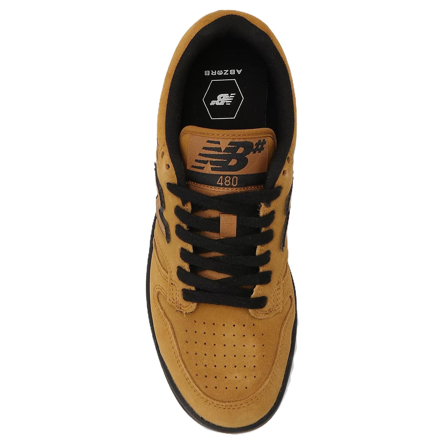 Кроссовки New Balance Низкие Кроссовки для Скейтбординга Мужские Коричневые - изображение 4
