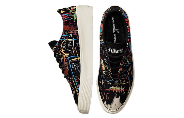 Кроссовки Jean-Michel Basquiat x Converse Skidgrip Low Black - изображение 3