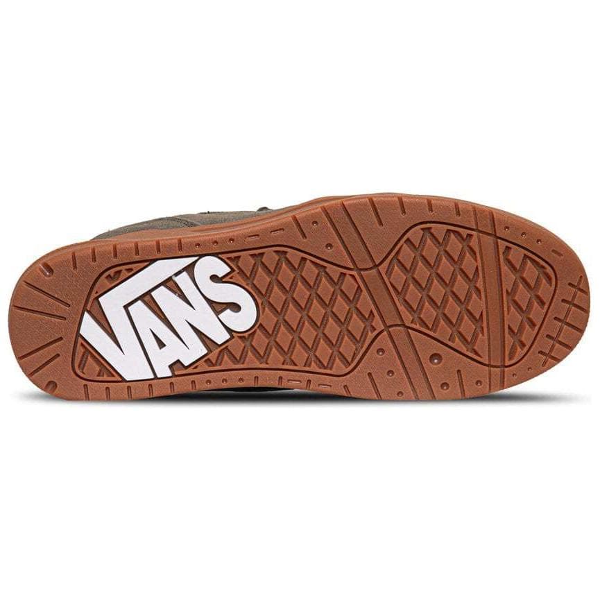 Кроссовки Vans UPLAND Износостойкие Низкие Кроссовки для скейтбординга Женские Коричневые - изображение 5