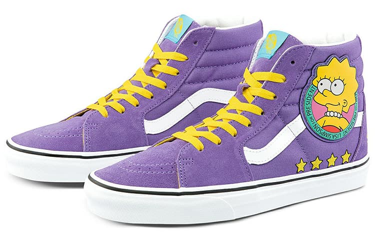 Кроссовки Vans x The Simpsons SK8 High Purple - изображение 2
