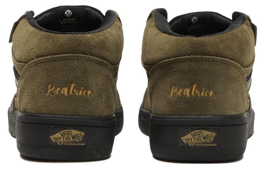 Кроссовки Vans Zahba Текстиль Split Suede Комфортный Термический Водонепроницаемый MID Топ Скейтборд Кроссовки Мужские - изображение 5