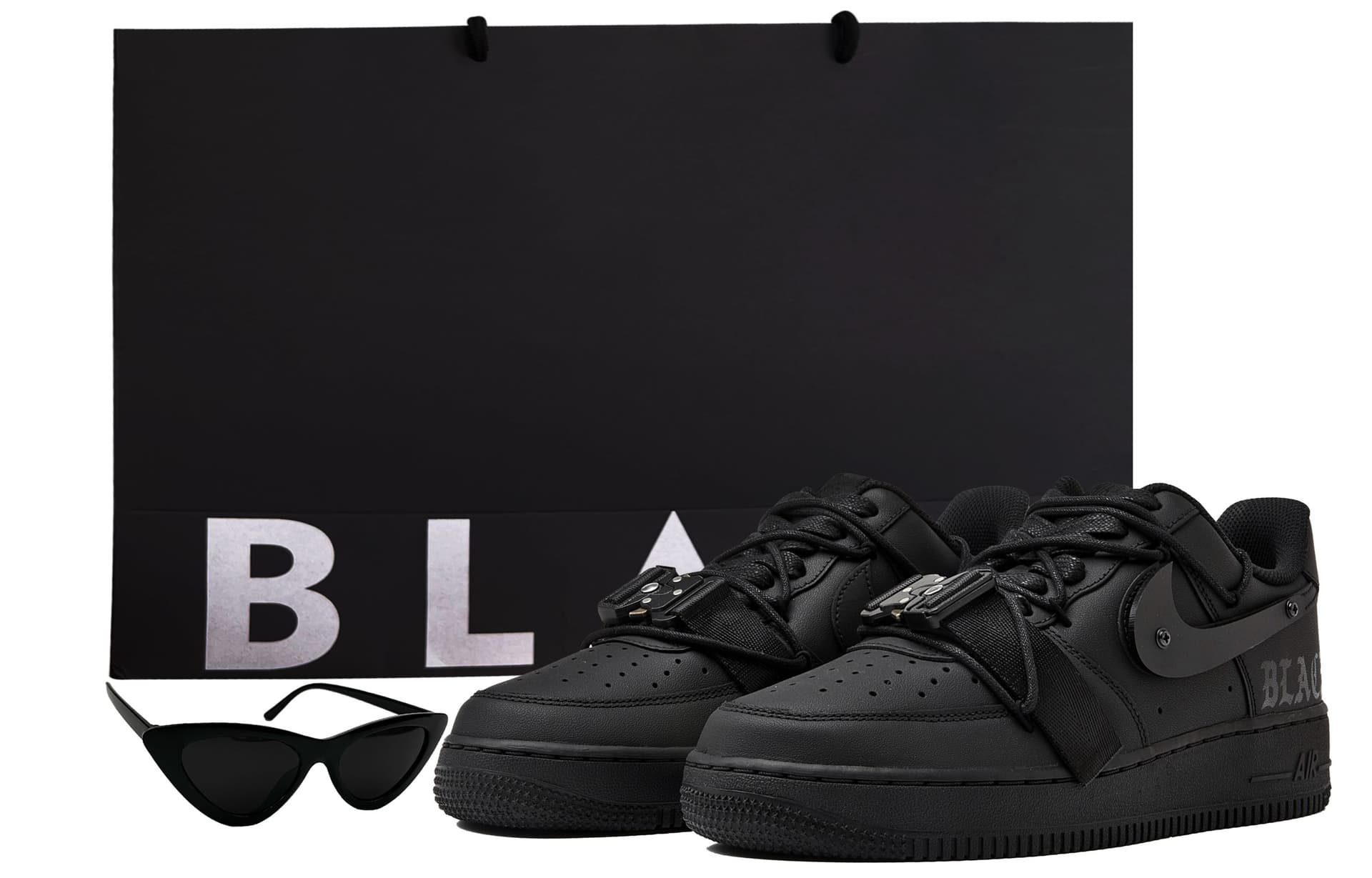 Кроссовки Nike Air Force 1 '07 Low Black