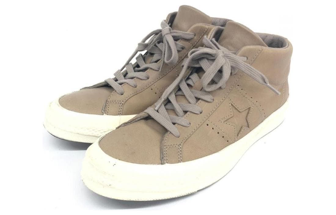 Кроссовки Converse One Star Leather Mid Brown - изображение 3
