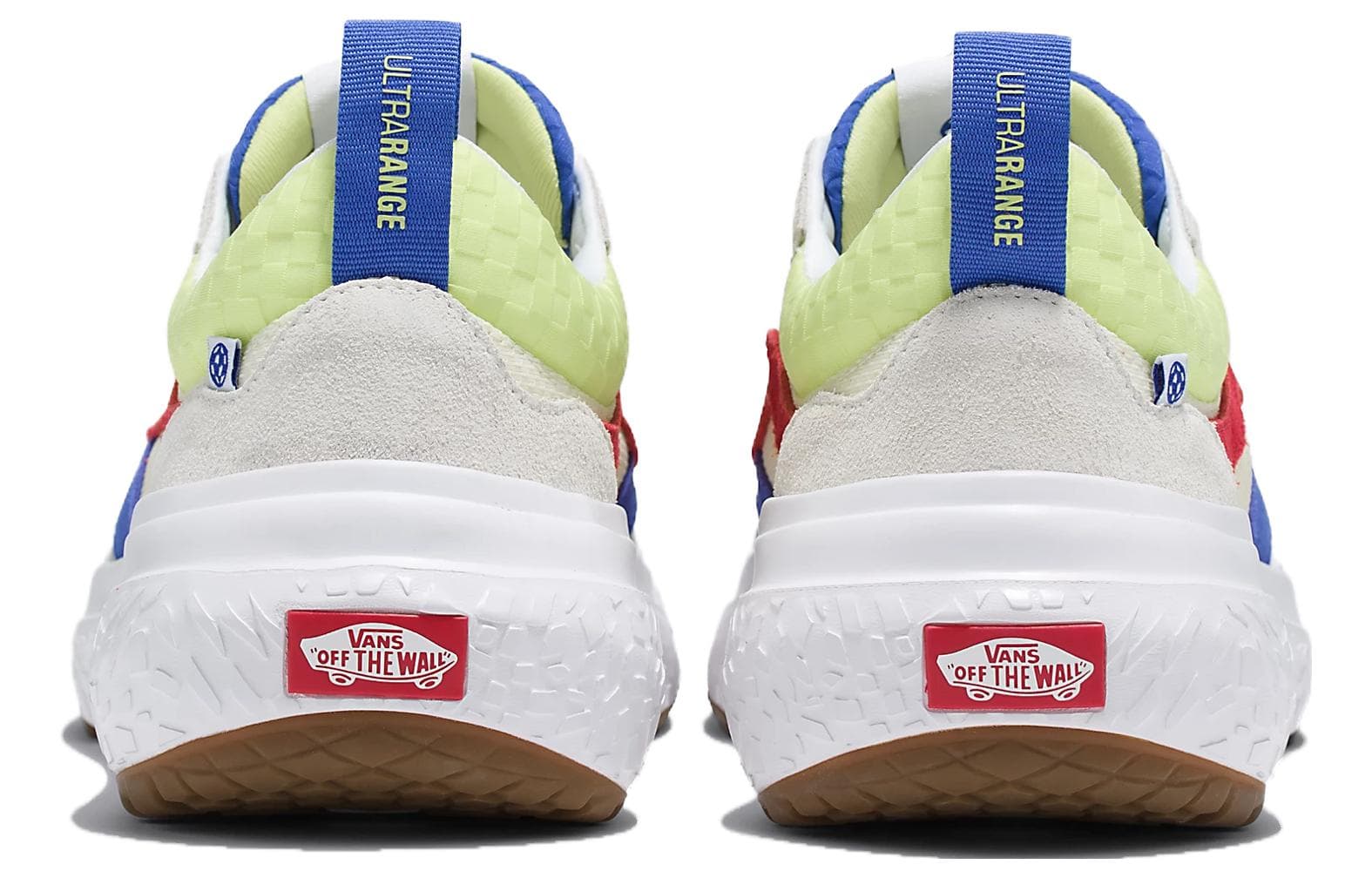 Кроссовки Vans MTE ULTRARANGE NEO VR3 Низкие Кроссовки для скейтбординга Унисекс Бежевый Синий Красный - изображение 4