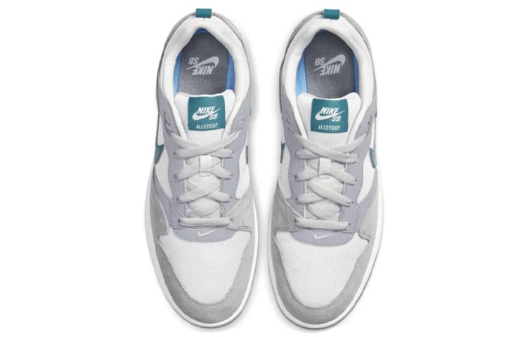 Кроссовки Nike SB Alleyoop Grey Green - изображение 4