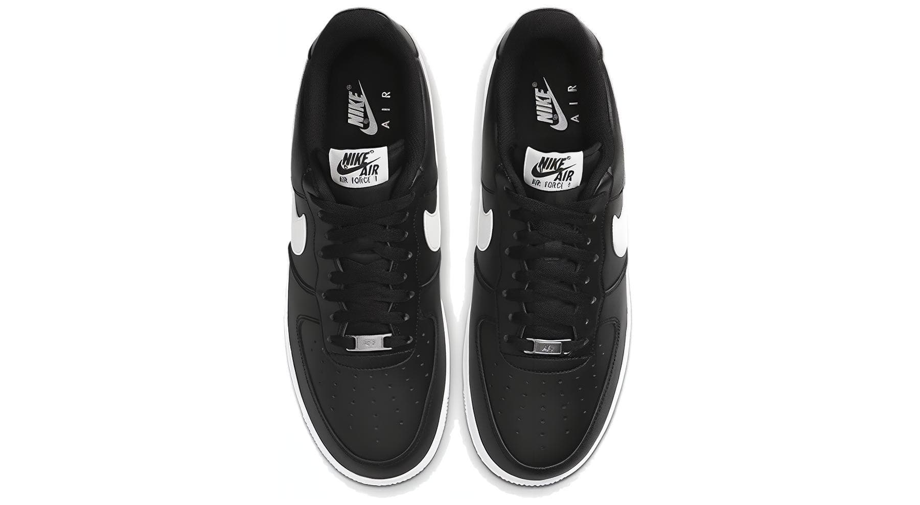 Кроссовки Nike Air Force 1 '07 Low Black - изображение 4