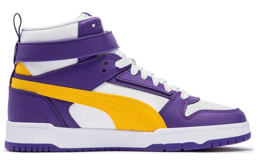Кроссовки PUMA RBD Game White Purple Yellow - изображение 2