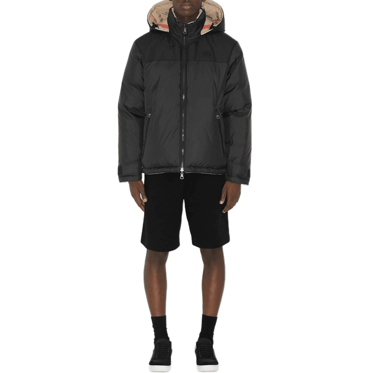 Зимняя куртка Burberry FW22 Hooded Puffer Jacket Beige - изображение 3