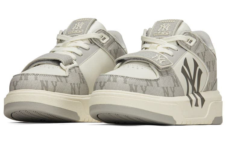 Кроссовки MLB Yankees Grey Mid Sneakers - изображение 3