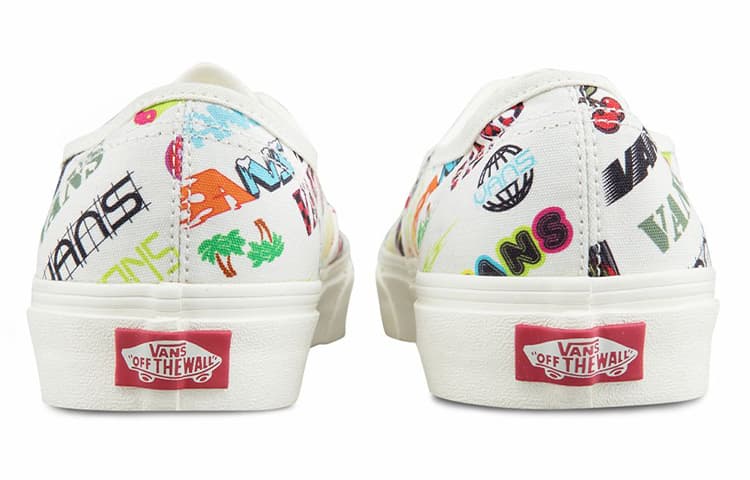 Кроссовки Vans Authentic White Multicolor - изображение 5