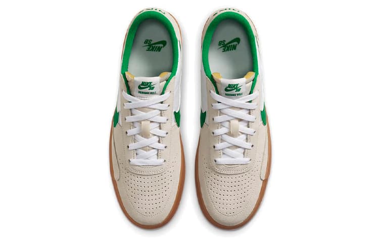 Кроссовки Nike SB Heritage Vulc Off-White Green - изображение 4