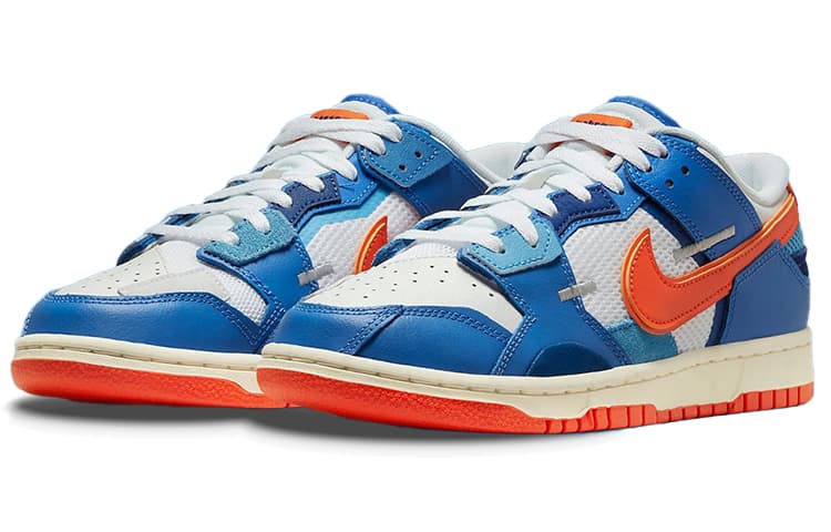 Кроссовки Nike Dunk Low Scrap "Knicks" — фото 3