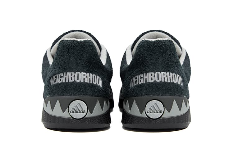 Кроссовки NEIGHBORHOOD x adidas Adimatic Black - изображение 4