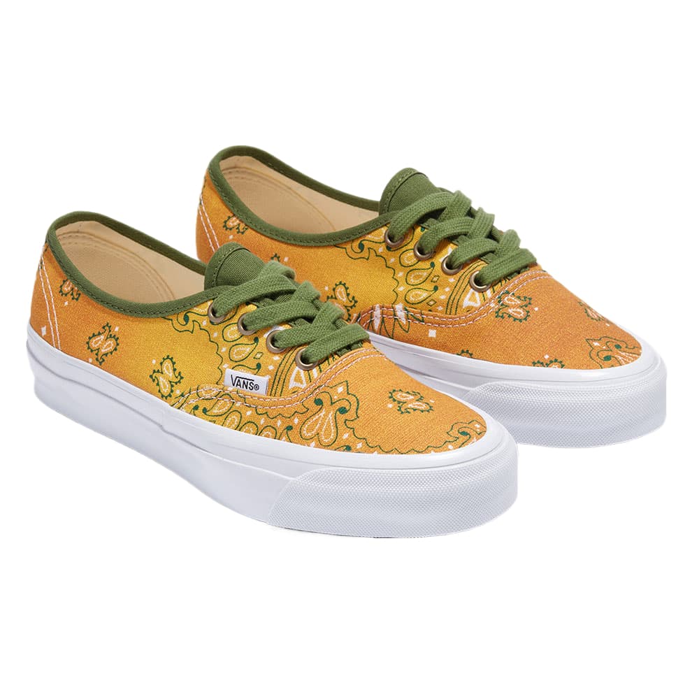Кроссовки Vans Authentic 44 Low Топ Скейтборд Кроссовки Женские Желтые - изображение 2