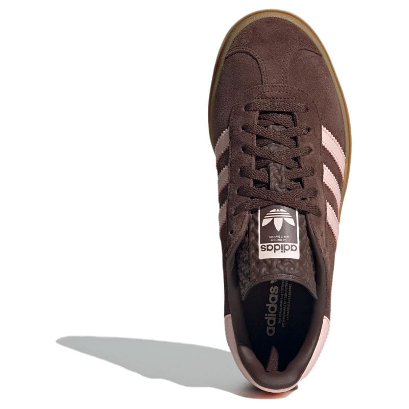 Кроссовки Adidas Originals GAZELLE BOLD Удобная Износостойкая Низкий Топ Скейтборд Обувь Женская Коричневая - изображение 4