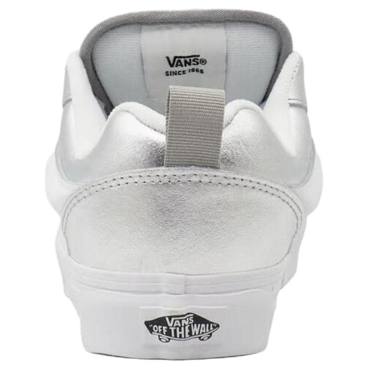 Кроссовки Vans Knu Skool Low Топ Скейтборд Обувь Унисекс Серебряный - изображение 4