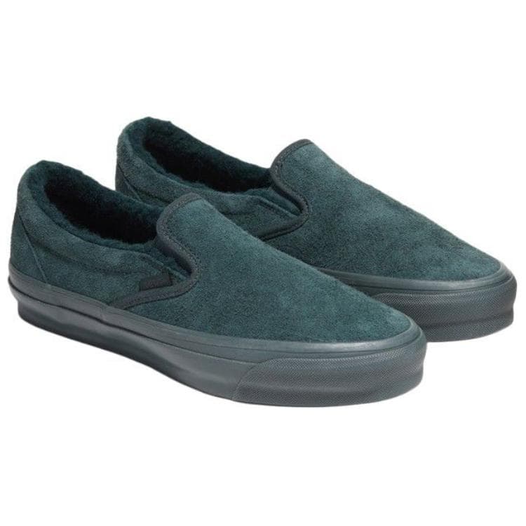 Кроссовки Vans Slip On 98 Low Top Скейтборд Обувь Унисекс Зеленый - изображение 2