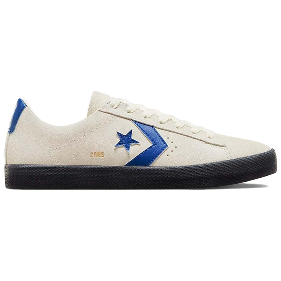 Кроссовки Converse Cons PL Vulc Pro PL VULC Pro Bull Low-Top Скейтборд Кроссовки Унисекс Белый Синий - изображение 2