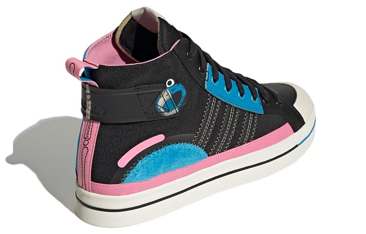 Кроссовки SESAME STREET x JF x adidas neo Hi SSJF - изображение 4