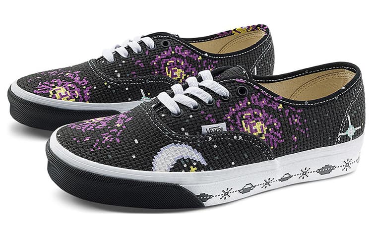 Кроссовки CLOTTEE x Vans Authentic Black Purple White - изображение 2