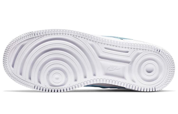 Кроссовки Nike Air Force 1 Shadow White Grey Blue — фото 6