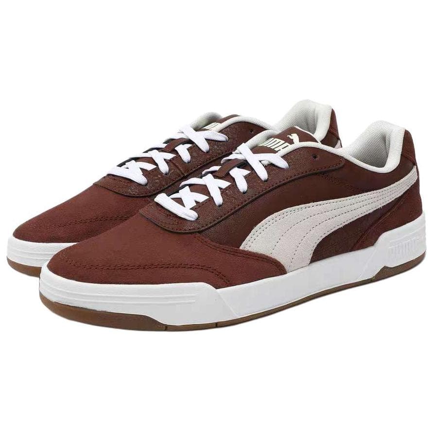 Кроссовки PUMA C-Skate Brown White - изображение 2