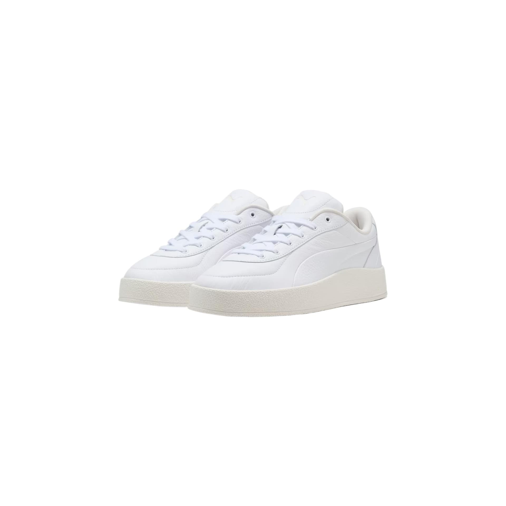 Кроссовки PUMA CA Luxe Аbrasion Resistant Низкие Кроссовки для скейтбординга Женские Белые - изображение 3