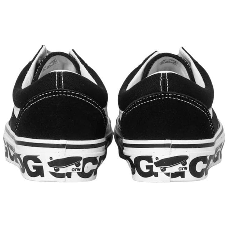 Кроссовки Vans X cdg Old Skool 36 Low Топ Скейтборд Обувь Мужской Черный белый - изображение 3