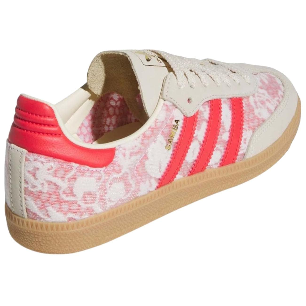 Кроссовки Adidas Originals Samba Ткань Низкие Кеды Скейтборд Обувь Унисекс Белый Розовый - изображение 4