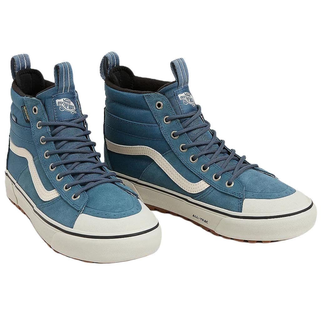 Кроссовки Vans SK8 HI Термические Водонепроницаемые Высокие Кроссовки для Скейтбординга Мужские Синие - изображение 3