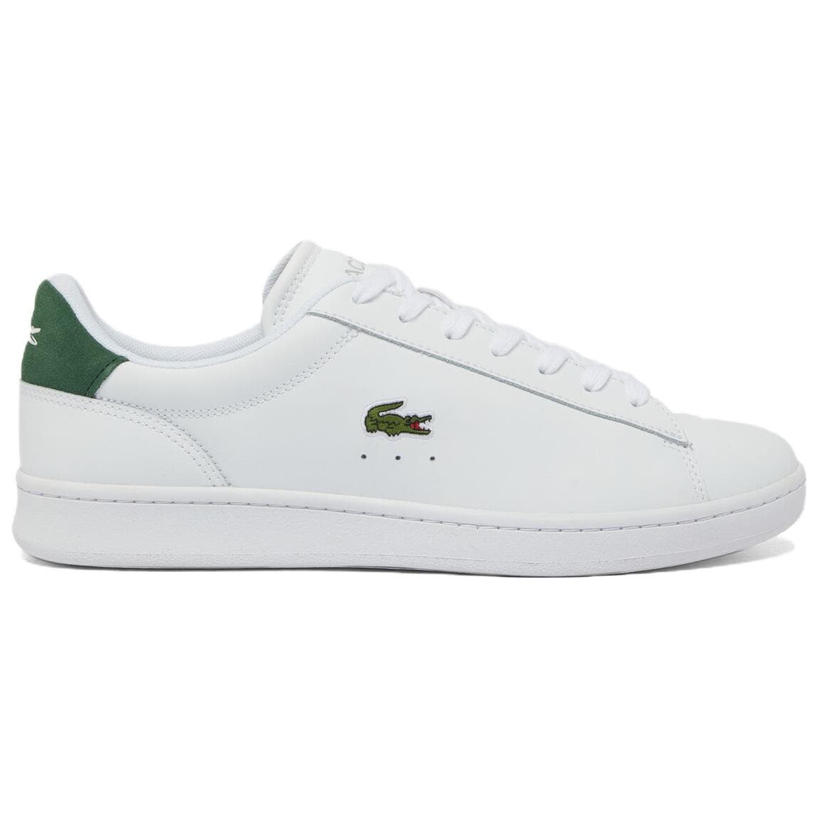 Кроссовки LACOSTE Низкая Скейтборд Обувь Мужская Белая Зеленая - изображение 2