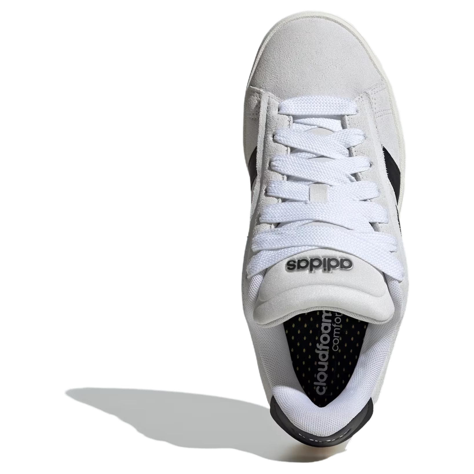 Кроссовки Adidas GRAND COURT ALPHA Противоскользящая Амортизация Низкие Кеды Скейтборд Обувь Женские Белые - изображение 4