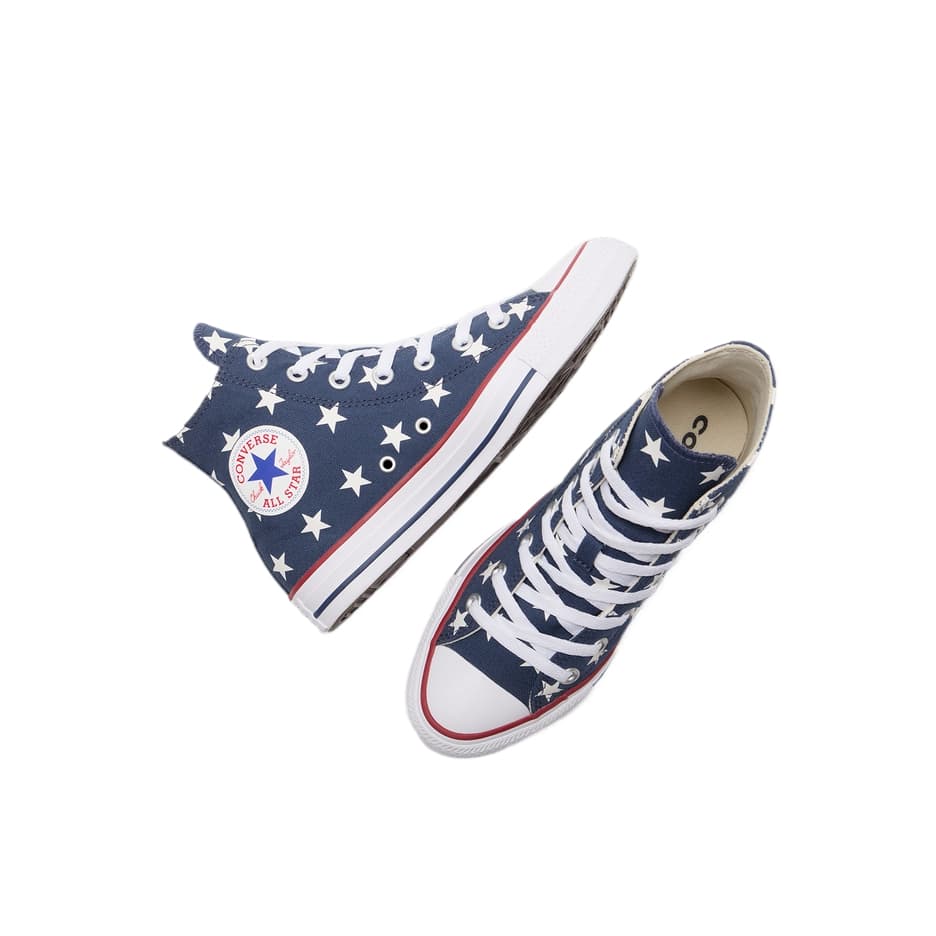 Кроссовки Converse All Star Холст Унисекс Хай-топы Повседневная обувь для скейтборда - изображение 4