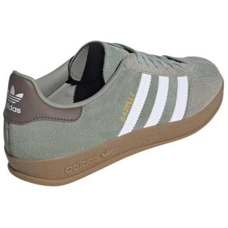 Кроссовки adidas Gazelle Indoor Green Grey - изображение 3