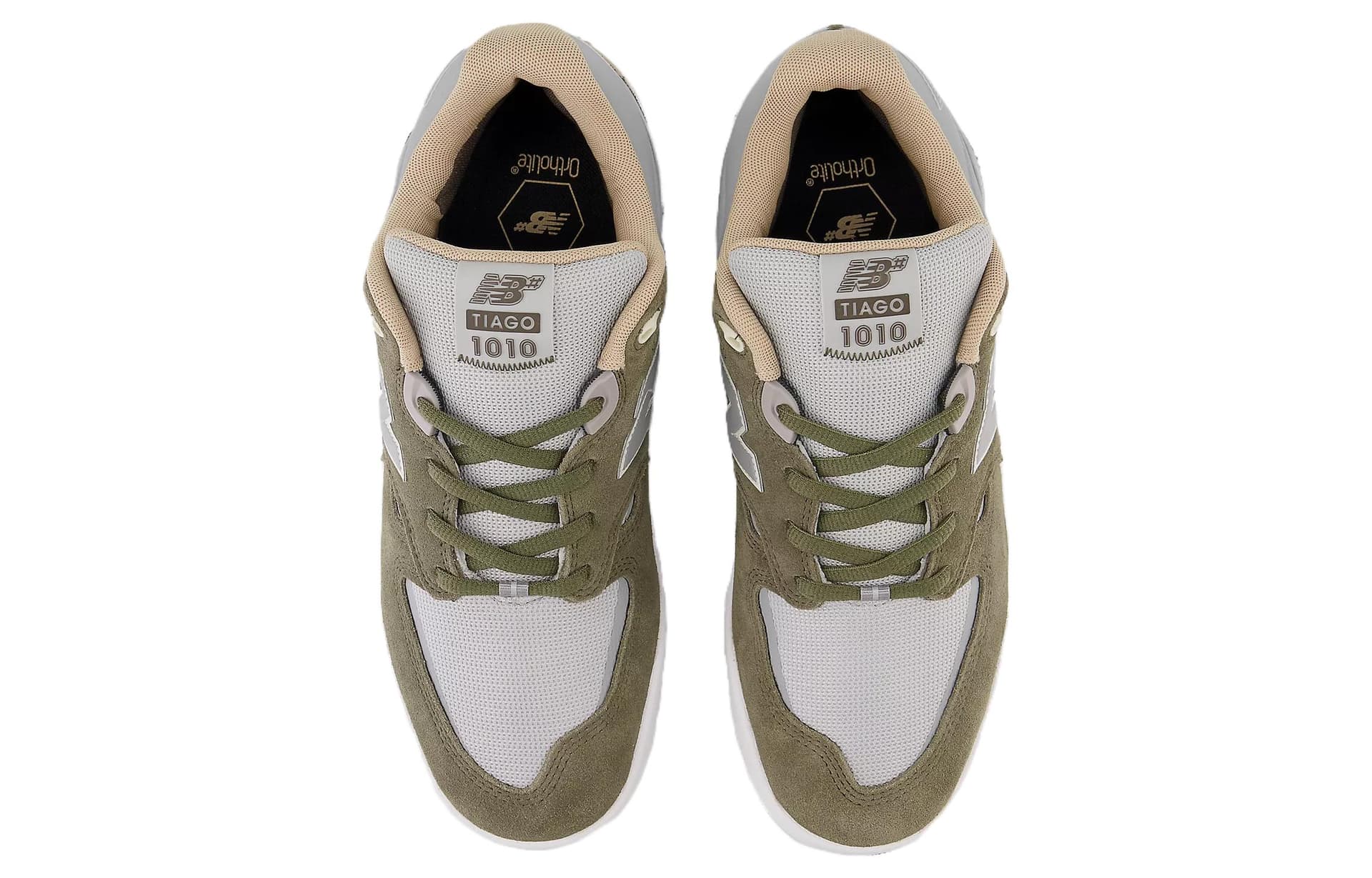 Кроссовки New Balance NB 1010 Легкий Низкий Топ Скейтборд Кроссовки Унисекс Зеленый - изображение 4