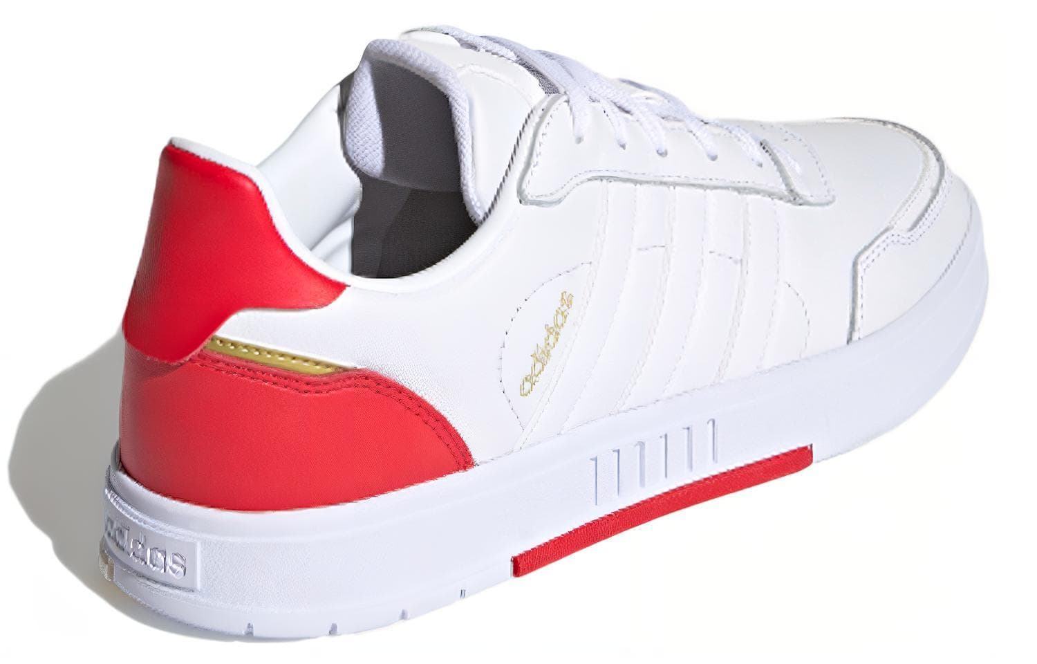 Кроссовки adidas neo Courtmaster White Red - изображение 4