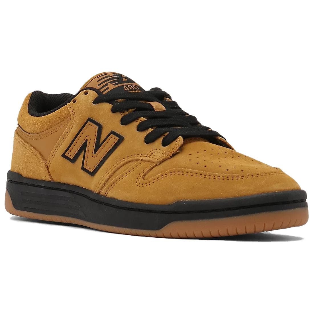 Кроссовки New Balance Низкие Кроссовки для Скейтбординга Мужские Коричневые - изображение 3