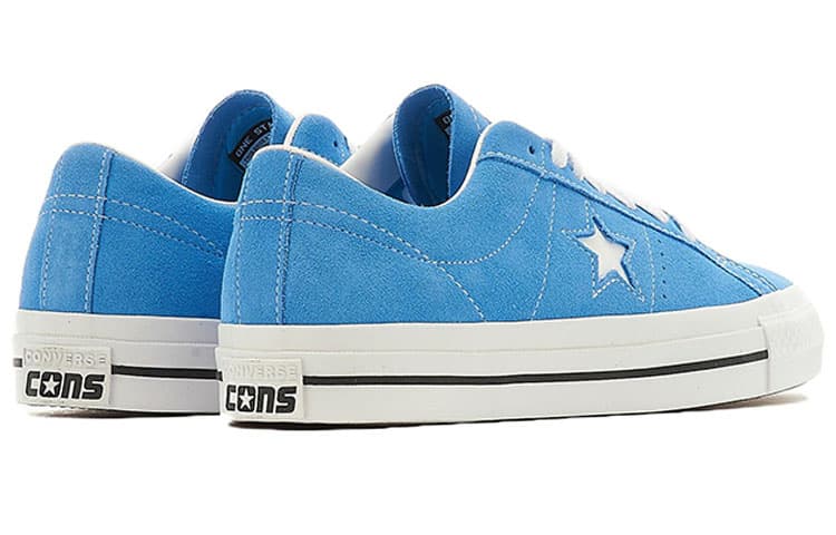 Кроссовки Converse One Star Pro Suede Blue White - изображение 4
