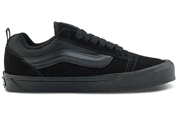 Кроссовки Vans Knu Skool Classics Black - изображение 2