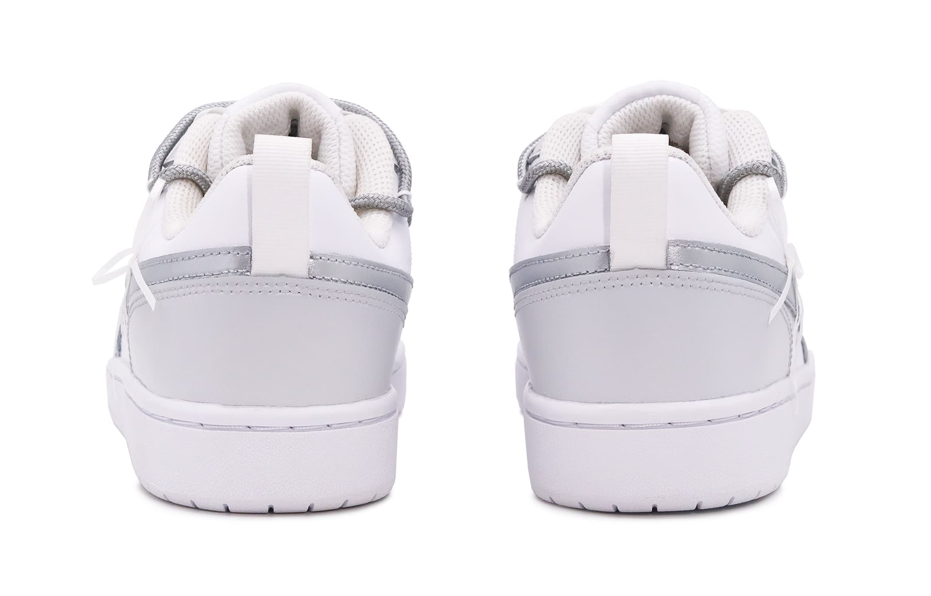 Кроссовки Nike Court Borough Low GS White Silver - изображение 5