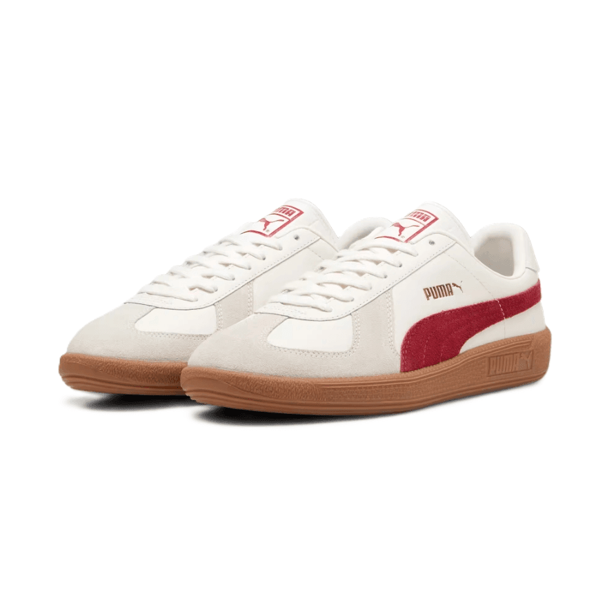 Кроссовки PUMA Army Trainer White Red - изображение 6