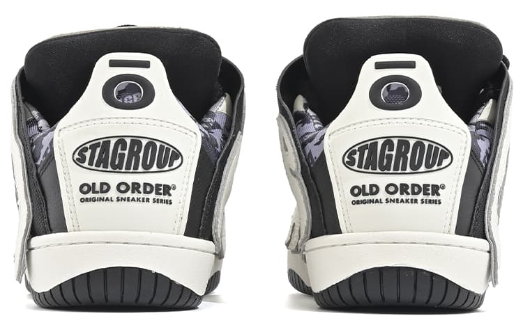 Кроссовки STA x OLD ORDER Skater 001 White Black - изображение 3