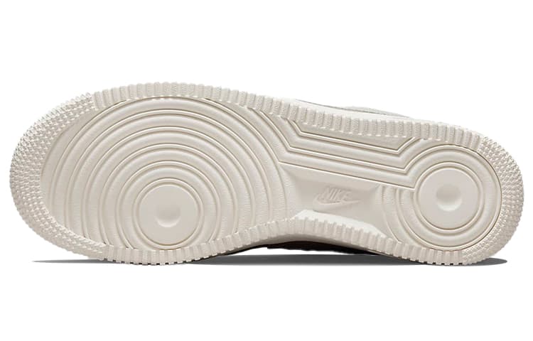 Кроссовки Nike Air Force 1 Shell High Top Beige Brown — фото 6