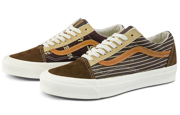 Кроссовки Vans Old Skool Og Lx Brown - изображение 2