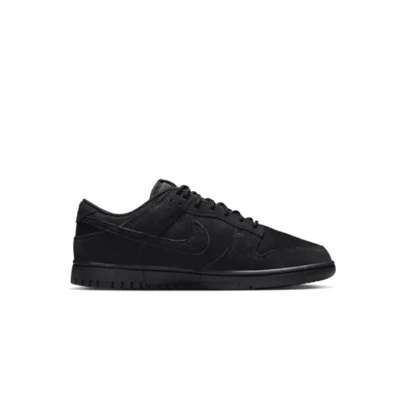 Кроссовки Nike Dunk Кожа Амортизация Низкие Кеды Скейтборд Обувь Унисекс Черные - изображение 2
